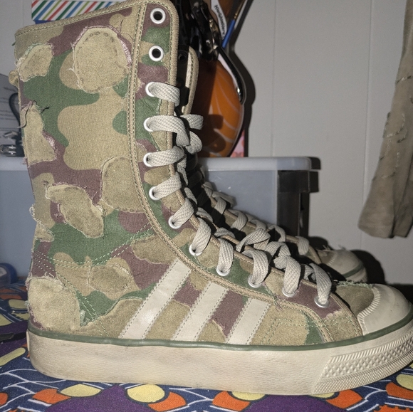 Adidas Rare Original Nizza Super Hi Sneakers - Picture 2 of 4